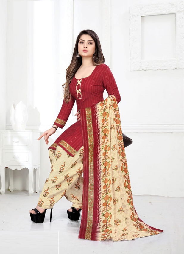 Ganesha Desi Patiyala 3 Cotton Casual Daily Wear Dress Material  Collection